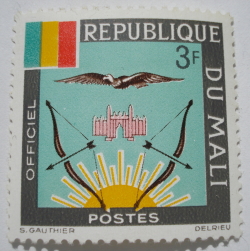 Image #1 of 3 Francs - Mali Coat of Arms