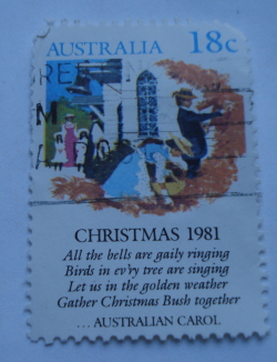 18 Cents 1981 - Christmas Bush for His Adorning