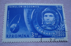 3.20 Lei 1961 - Yuri Gagarin