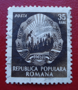 35 Bani 1952 - Coat of arms