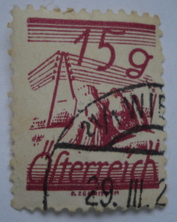 Image #1 of 15 Groschen - Stalpi si fire telegrafice