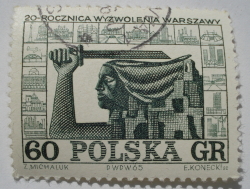 60 Grosz - 20th Anniversary of the Liberation of Warsaw