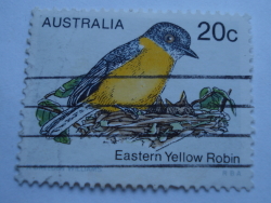 Image #1 of 20 Cents 1979 - Eastern Yellow Robin (Eopsaltria australis)