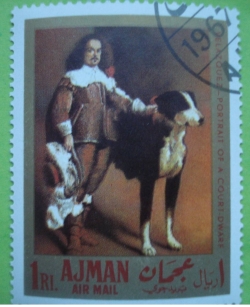 Image #1 of 1 Riyal - Portret cu un caine de curte