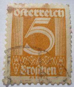 Image #1 of 5 Groschen - Number "5"