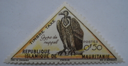 Image #1 of 0.50 Francs - Rueppell's Vulture (Gyps rueppelli)