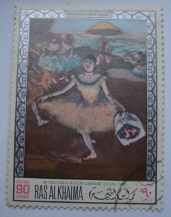 Image #1 of 90 Dirham - Ballerina; by Edgar Degas (1834-1917)