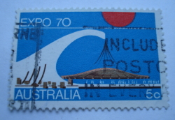 Image #1 of 5 Cents 1970 - Australian Pavilion, Osaka