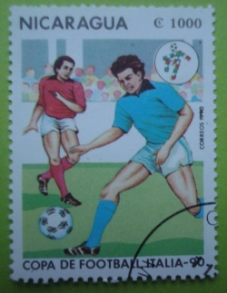 Image #1 of 1000 Cordobas - FIFA World Cup 1990 - Italy