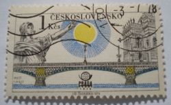 1 Koruna 1978 - Bridge of May 1st (Praga)