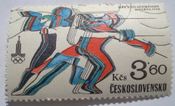 Image #1 of 3.60 Koruna - Fencing (Moscow 1980)