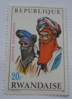 Image #1 of 20 Centimes 1969 - Tuareg Tribesmen