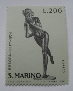 Image #1 of 200 Lire 1974 - C.E.P.T.- Sculptures