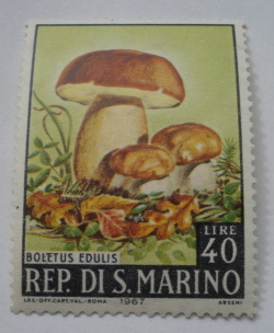 Image #1 of 40 Lire 1967 - Cep (Boletus edulis)