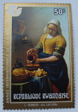 Image #1 of 50 Centimes - Lăptăreasa de Johannes Vermeer
