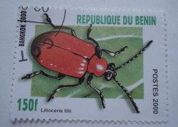 Image #1 of 150 Francs 2000 - Lily Leaf Beatle (Lilioceris lilii)