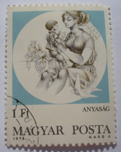 Image #1 of 1 Forint 1974 - Mother