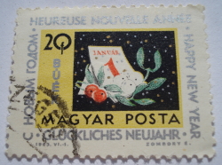 Image #1 of 20 Filler 1963 - Calendar și vâsc