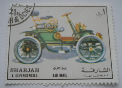Image #1 of 1 Riyal - Mașină de epocă