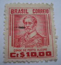 Image #1 of 10 Cruzeiros 1946 - Manuel Marques de Sousa (1804-1875)