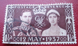 Image #1 of 1 1/2 pence 1937 - King George VI and Queen Elizabeth