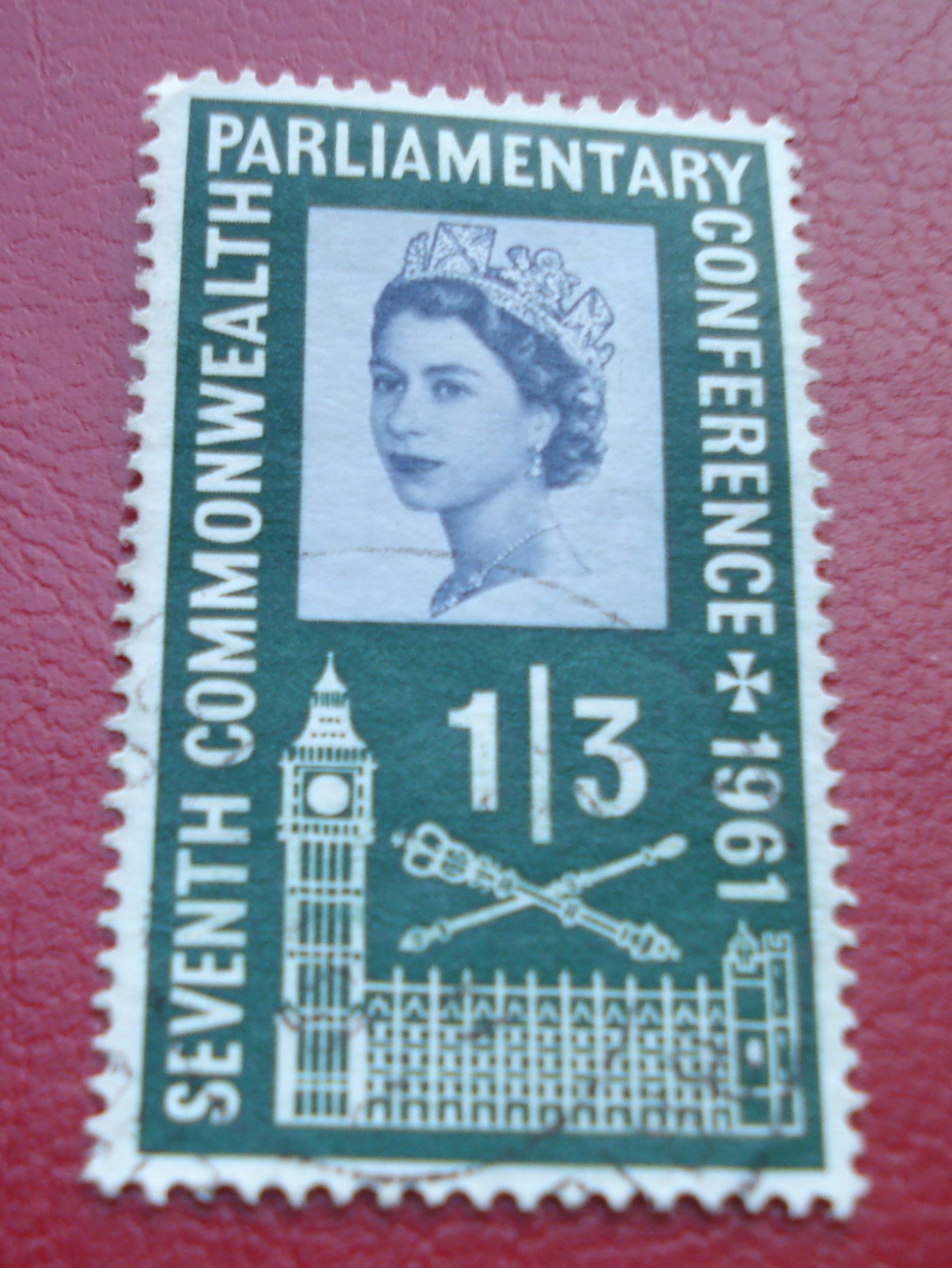 1 Shilling 3 Pence 1961 - Palace of Westminster, 1961 - Great Britain ...