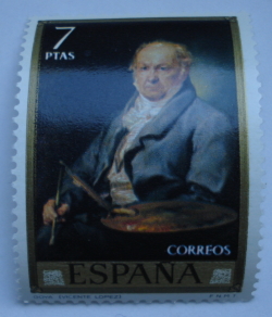 7 Pesetas - 'Francisco Goya'