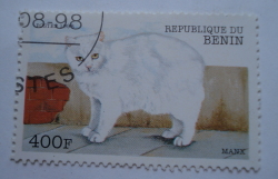 Image #1 of 400 Francs 1998 - Manx (Felis silvestris catus)