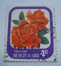 Image #1 of 4 Cents 1975 - Rose "Super Star"