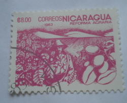 8 Cordobas 1983 - Coffee