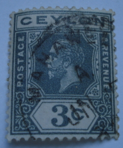 3 Cents - King George V.