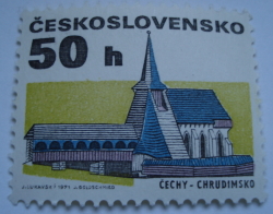 50 Haler - Church, Chrudimsko