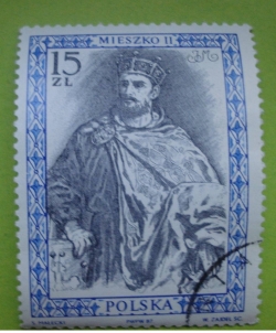 15 zlotych -Mieszko II