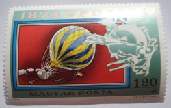 1.20 Forints 1974 - Balloon post