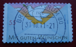 Image #1 of 55 Euro Cent 2010 - Greetings: Peace Dove