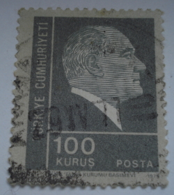 Image #1 of 100 Kurus 1975 - Kemal Ataturk, Grey