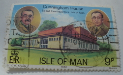 9 Penny - Joseph and William Cunningham, Cunningham House Headquarters