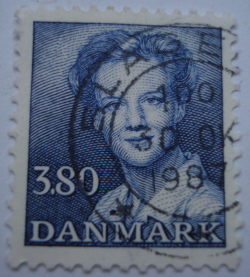 3.80 Krone - Queen Margrethe II
