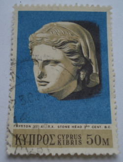 50 Mils - Hellenistic Woman's head