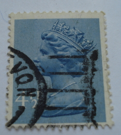 4 1/2 Pence 1973 - Queen Elizabeth II