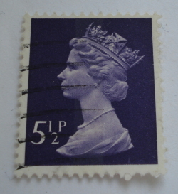 5 1/2 Pence 1973 - Queen Elizabeth II