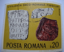 20 Bani - Civilizatia daco-romana - Tibiscum ( Banat)