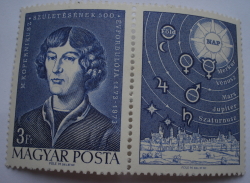 Image #1 of 3 Forints 1973 - Nicolaus Copernicus (1473-1543) astronomer