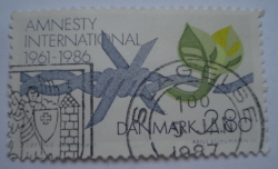 Image #1 of 2.80 Krone 1986 - Amnesty International