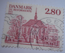 Image #1 of 2.80 Krone 1985 - Gothersgade Reformed Church, Copenhagen