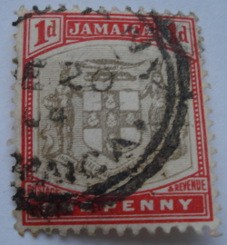 1 Penny - Arms of Jamaica
