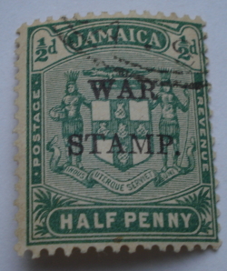 1/2 Penny -  War stamps