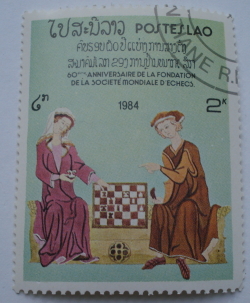Image #1 of 2 Kip 1984 - Margrave Otto IV of Brandenburg playing chess with his wife