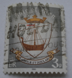 3 Penny - Viking Longship emblem