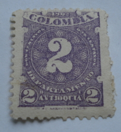 2 Centavos 1903 - Antioquia